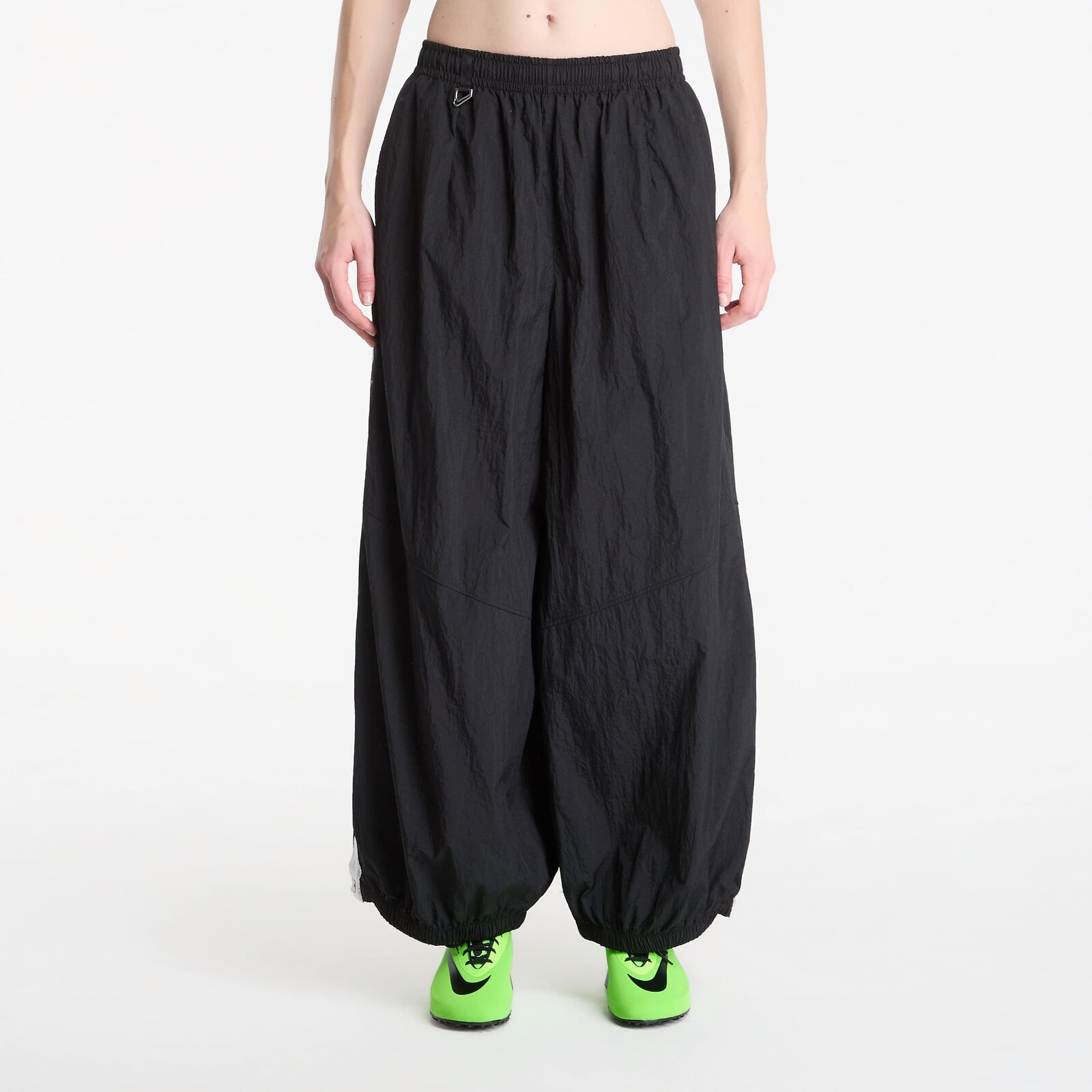 Kalhoty Nike Sportswear Women's Oversized High-Waisted Balloon Track Pants Black/ Sail/ Black L