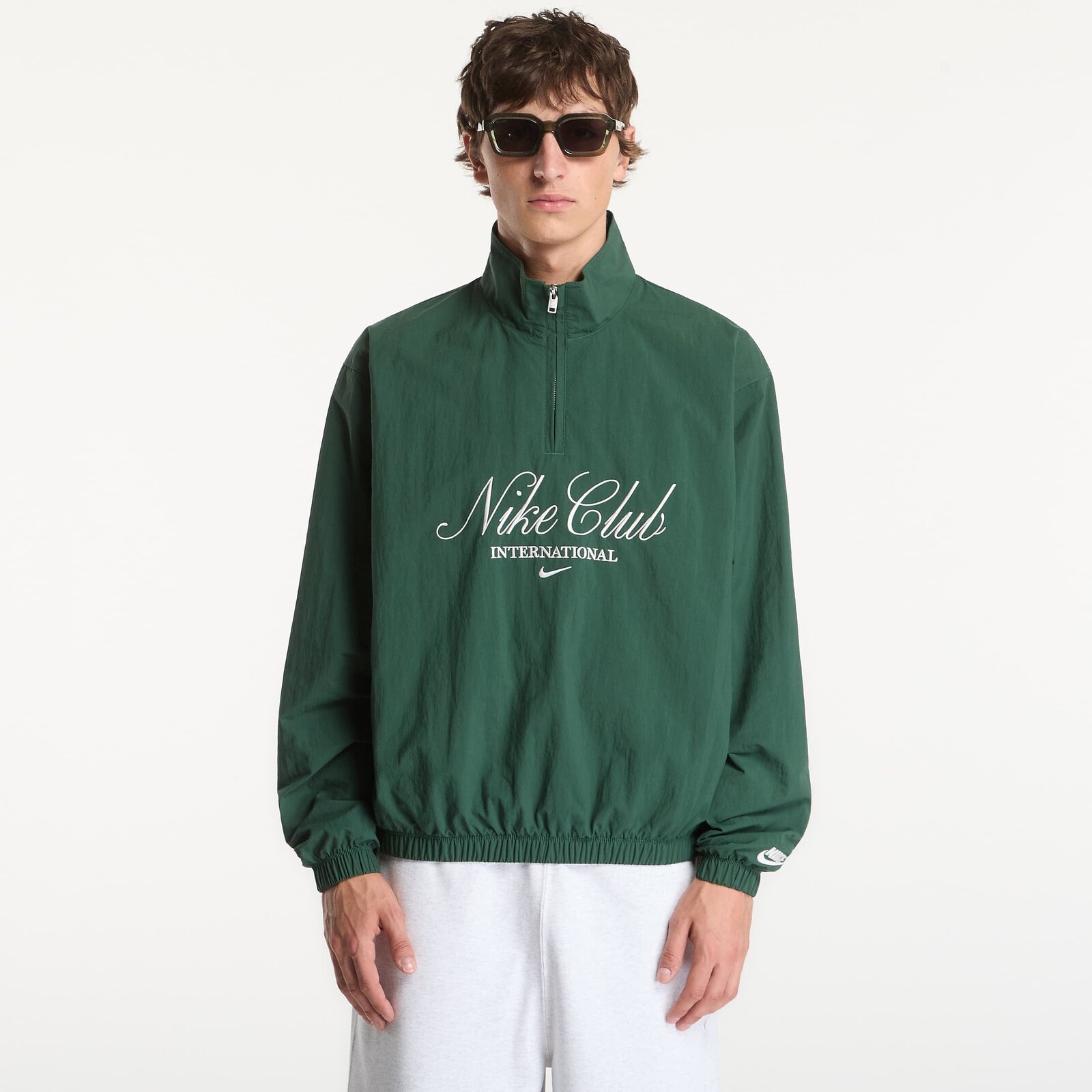 Bunda Nike Sportswear Club Men's 1/2 Zip Jacket Fir/ Phantom/ Phantom XL