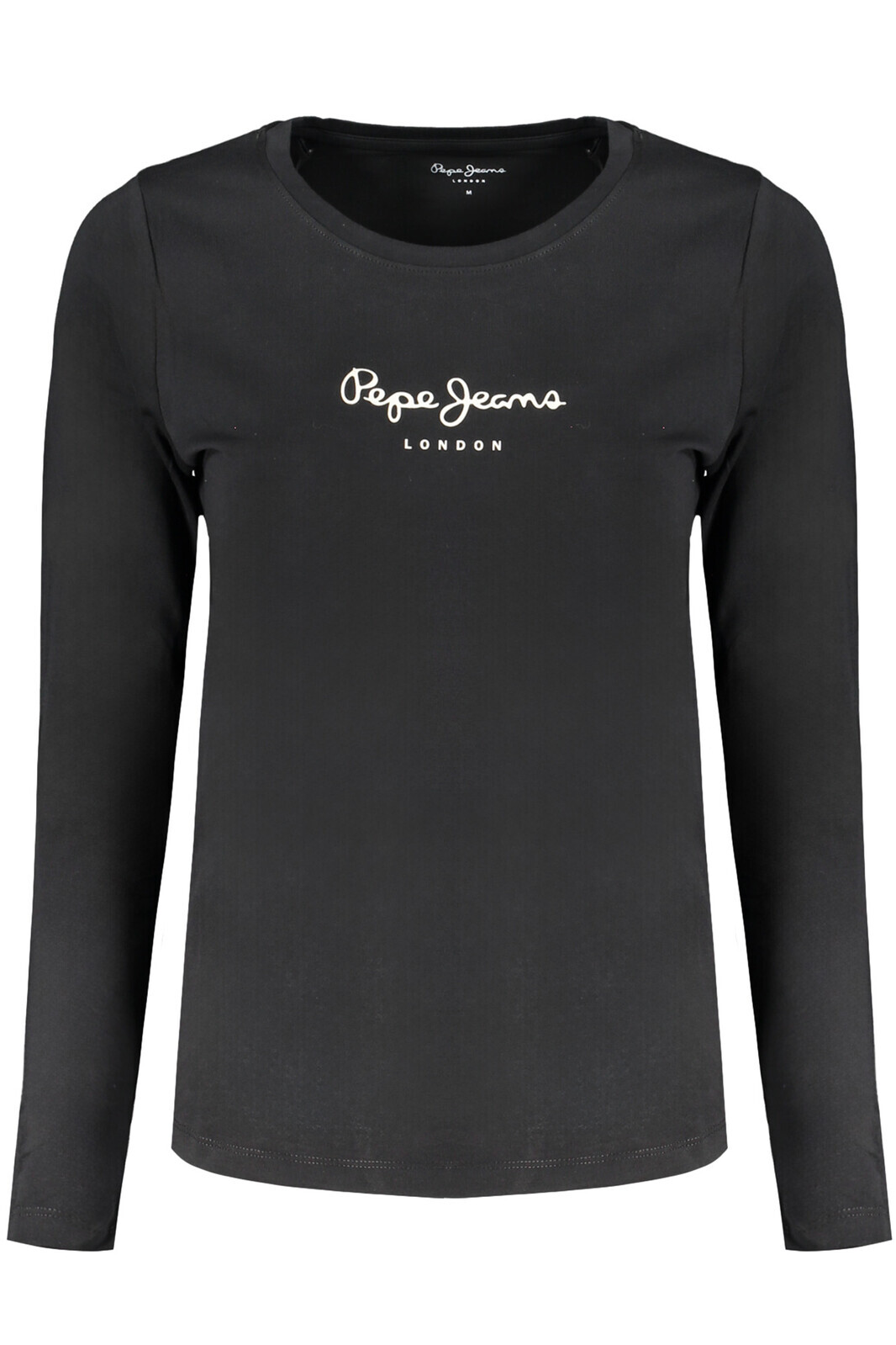 PEPE JEANS WOMEN'S LONG SLEEVE T-SHIRT BLACK