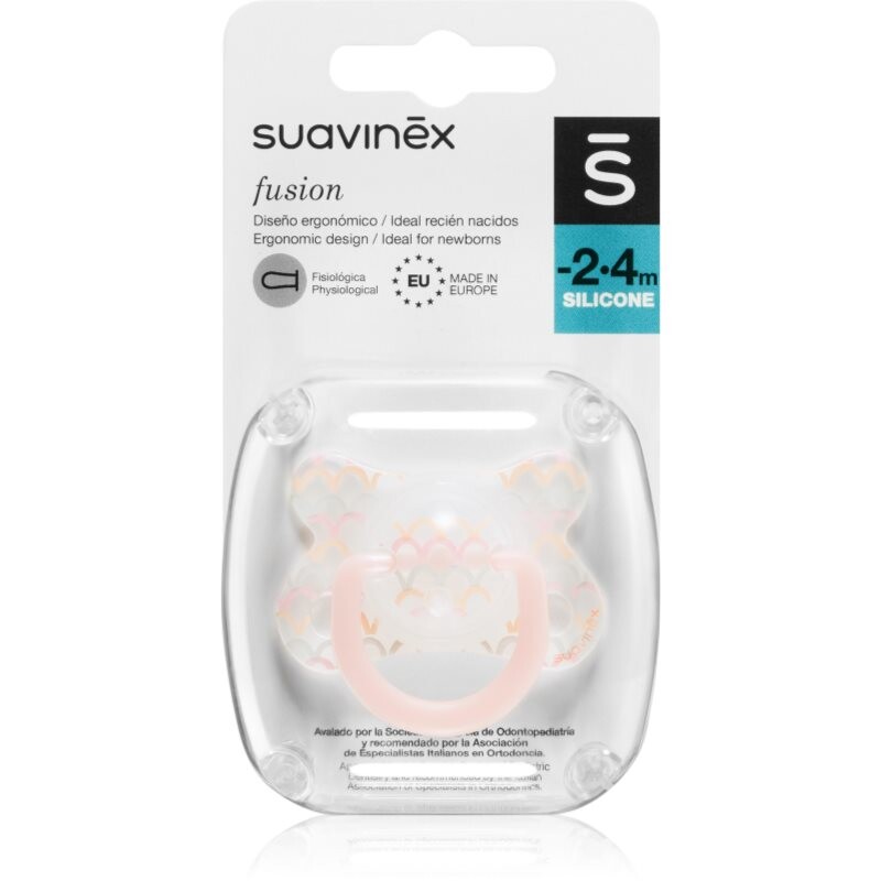 Suavinex Fusion Memories Physiological cumlík -2-4 m Pink 1 ks