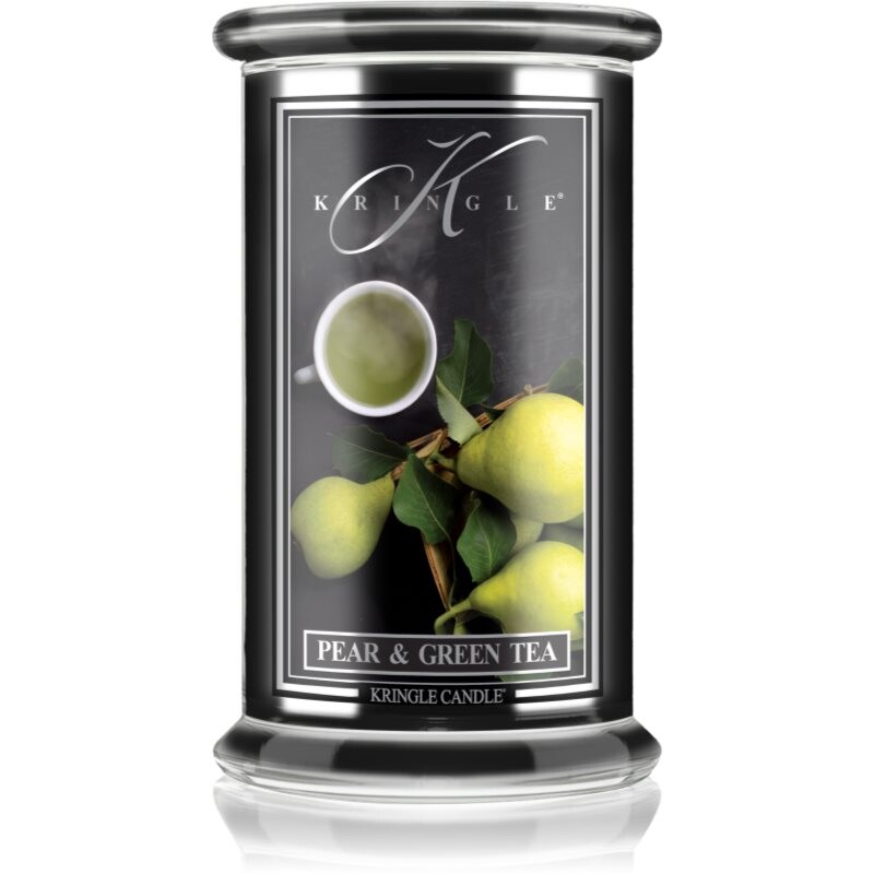 Kringle Candle Reserve Pear & Green Tea vonná sviečka 623 g