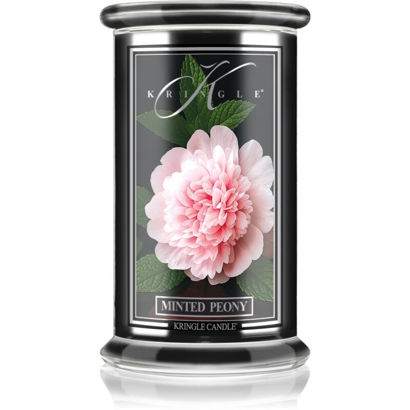 Kringle Candle Reserve Minted Peony vonná sviečka 623 g