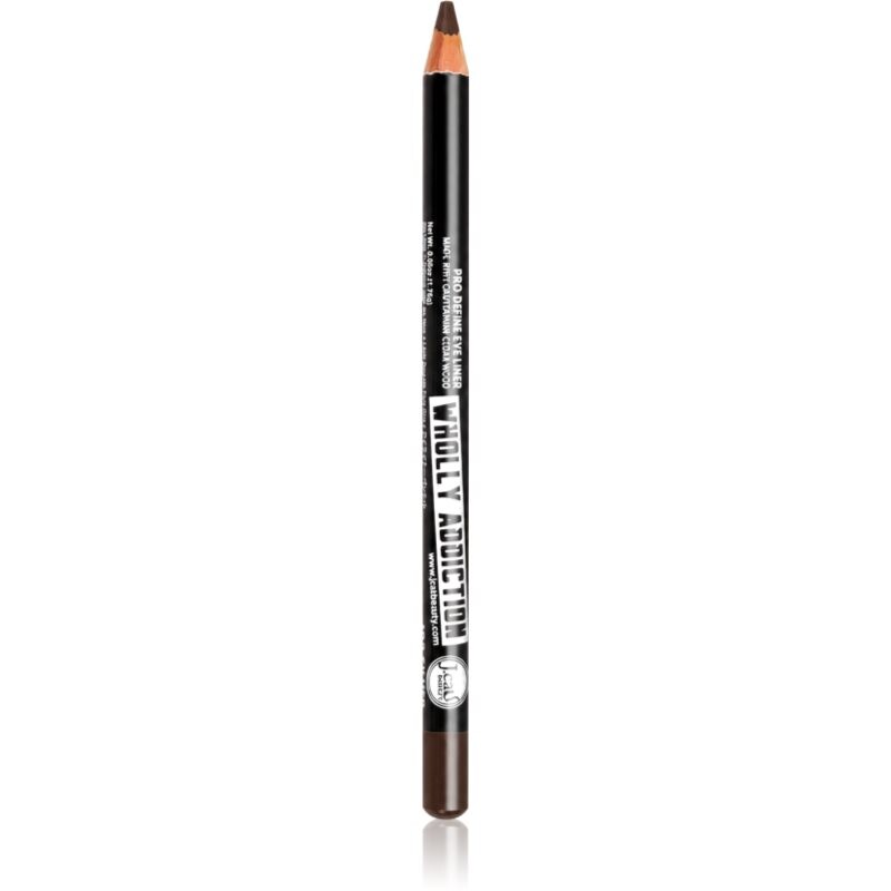 J.Cat Beauty Wholly Addiction dlhotrvajúce očné linky odtieň 108 Medium Brown 1.76 g