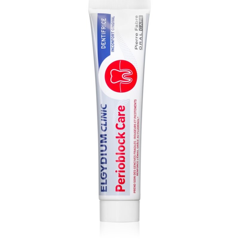Elgydium Clinic Perioblock Care zubná pasta proti zubnému kazu 75 ml