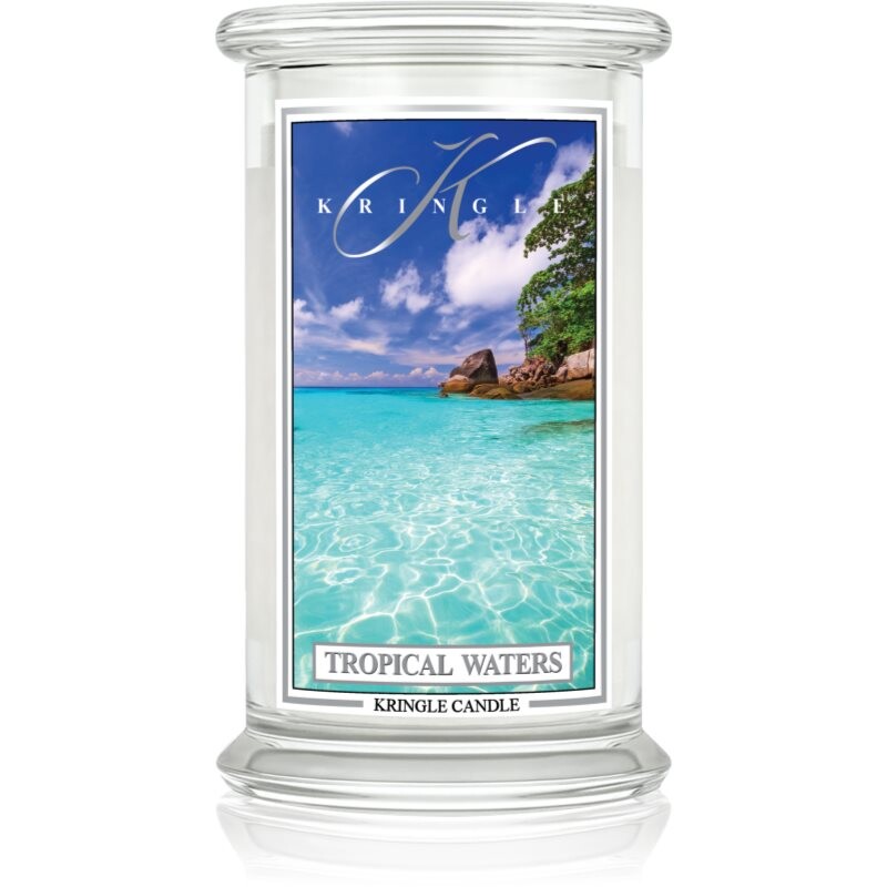 Kringle Candle Classic Tropical Waters vonná sviečka 623 g