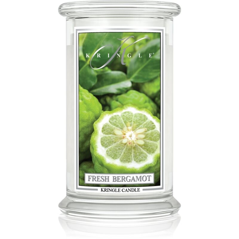 Kringle Candle Classic Fresh Bergamot vonná sviečka 623 g