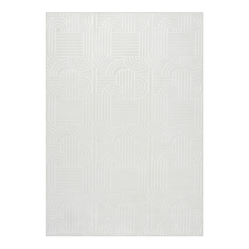 Kayoom PLOCHO TKANÝ KOBEREC, 160/220 cm biela
