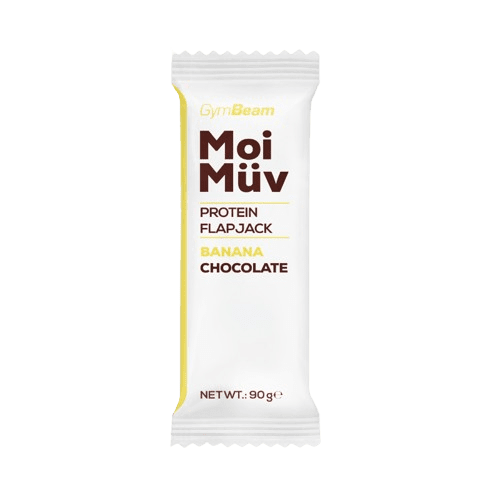 GYMBEAM MoiMüv Protein Flapjack banán čokoláda 90 g