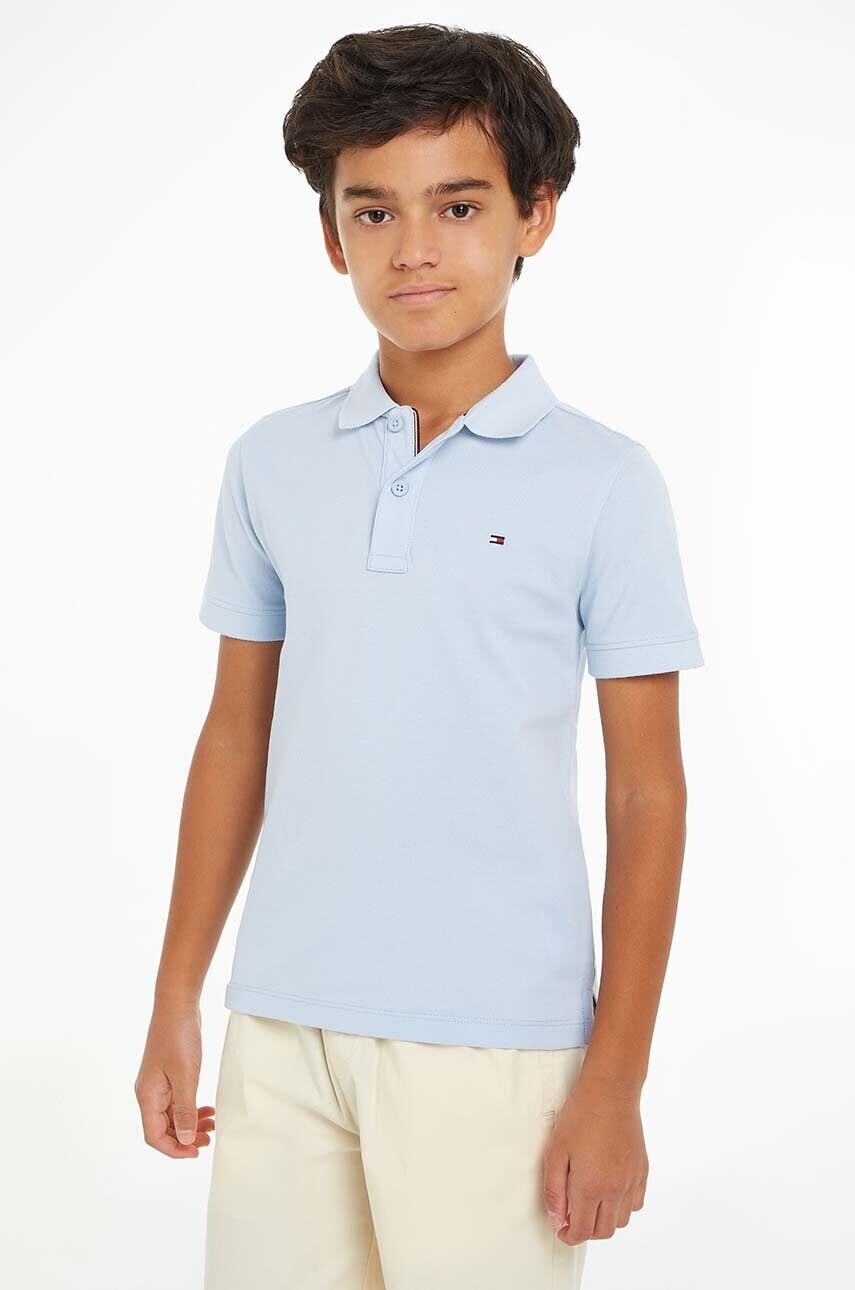 Tommy Hilfiger Detská bavlenná polokošeľa Tommy Hilfiger