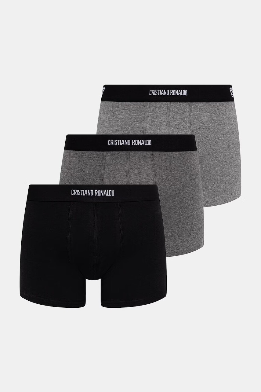 CR7 Cristiano Ronaldo boxerky pánske s bavlnou 4-pak