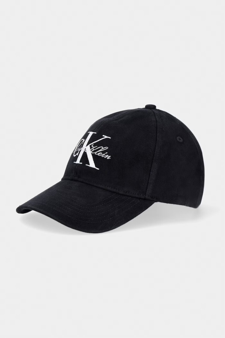 Calvin Klein čiapka so šiltom dámska bavlnená