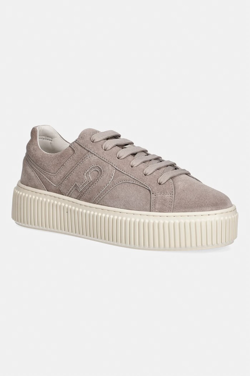 Furla Sky Lace-Up sneakers dámske semišové