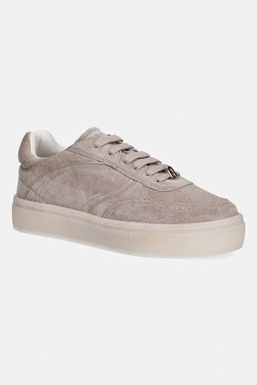 Furla Allegra Lace-Up sneakers dámske semišové
