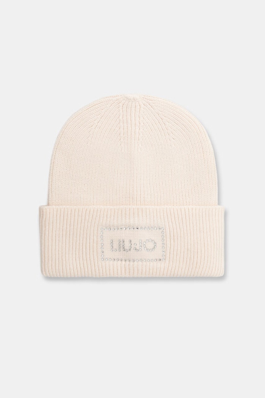 Liu Jo čiapka beanie dámska s prímesou vlny