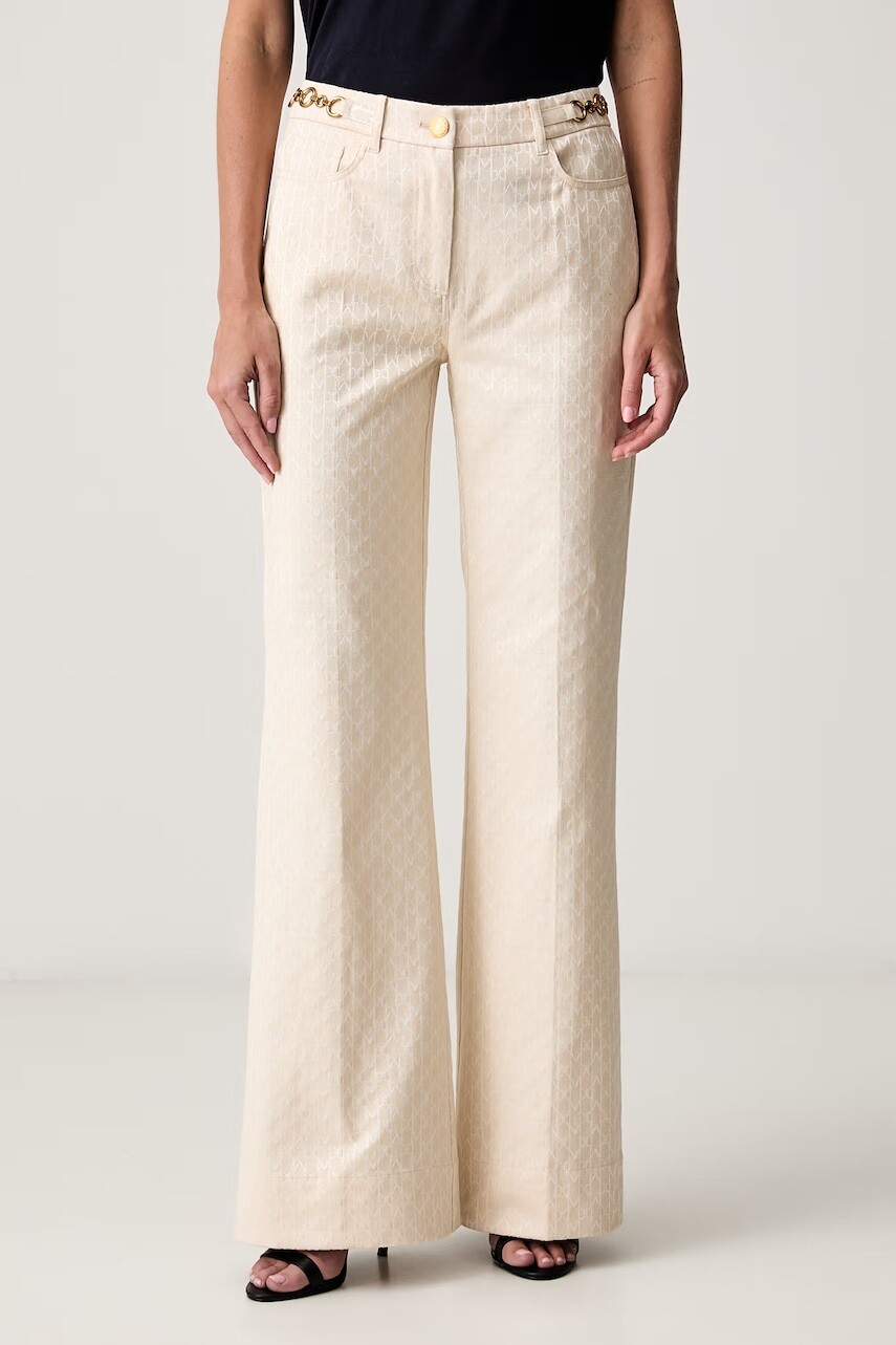 Marciano by Guess nohavice dámske s bavlnou MILAD PALAZZO