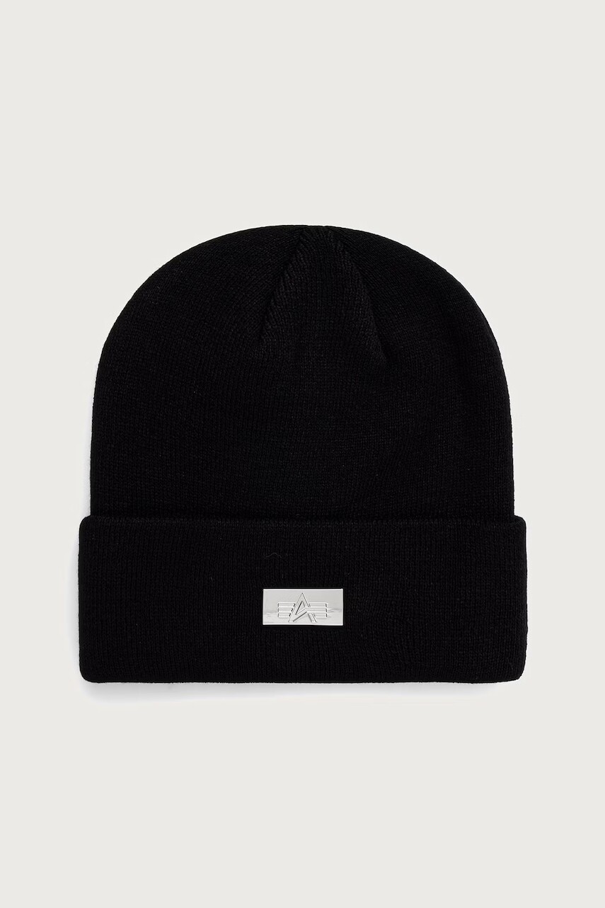 Alpha Industries čiapka beanie Metal LabeL