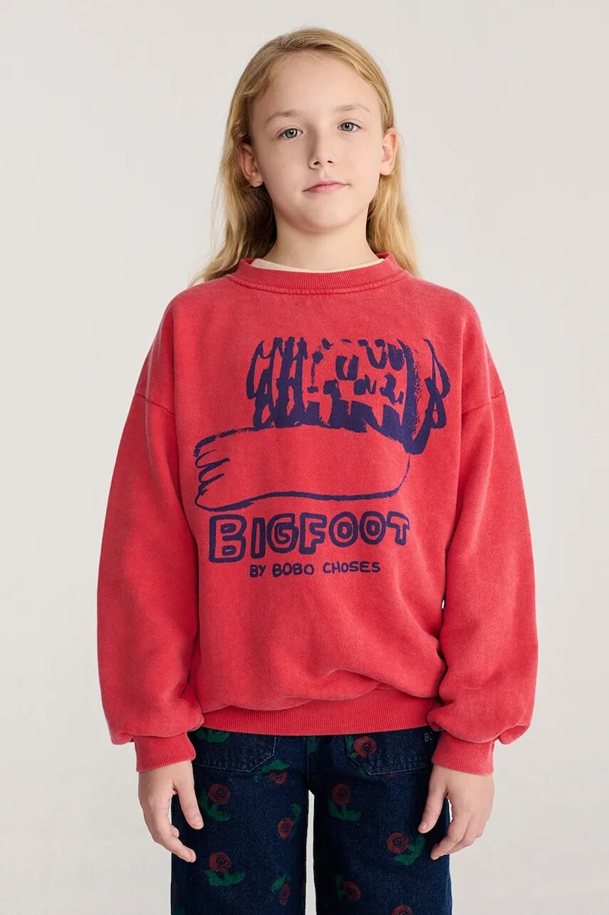 Bobo Choses mikina detská s bavlnou Bigfoot