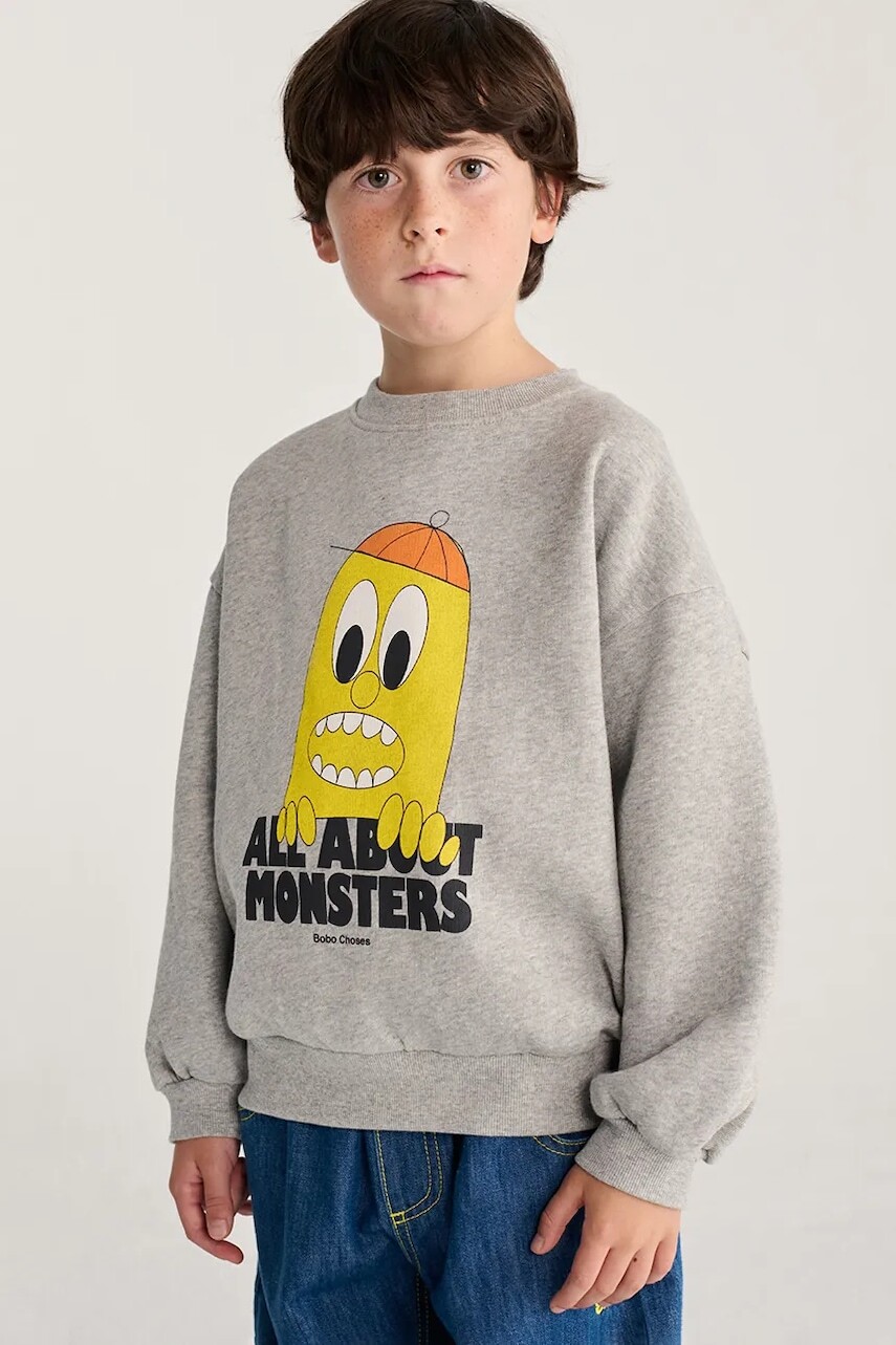 Bobo Choses mikina detská bavlnená Bigtooth Lemon