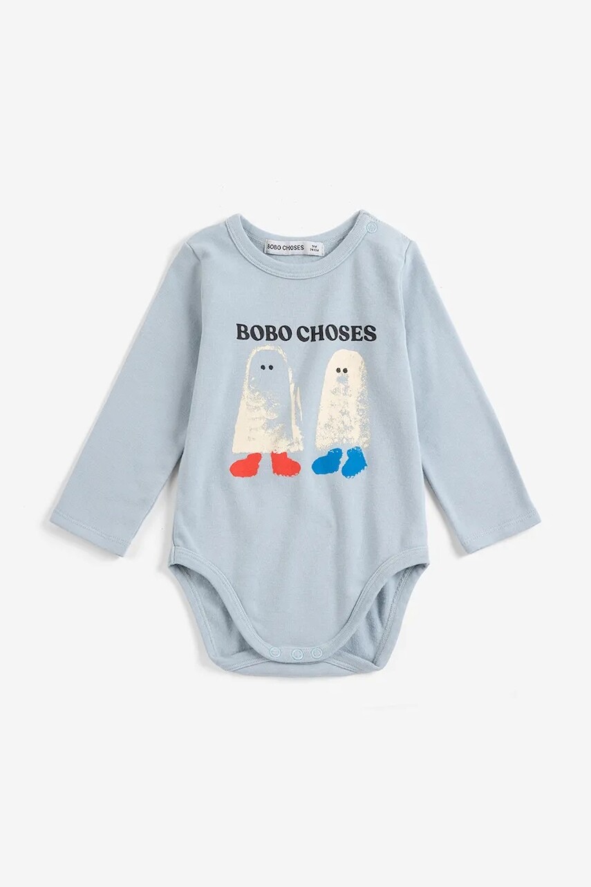 Bobo Choses body detské bavlnené s elastanom Booty Ghosts