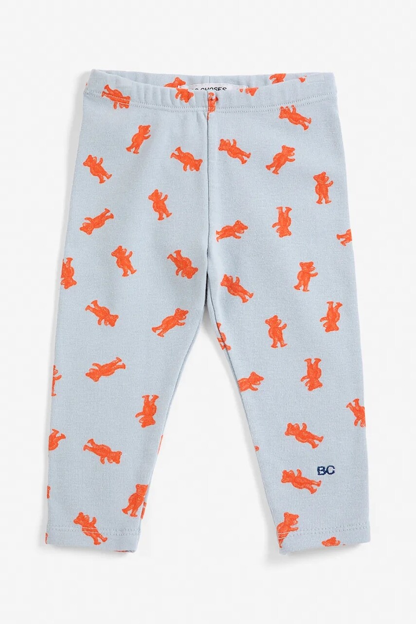 Bobo Choses legíny detské bavlnené s elastanom Softpaw Monster