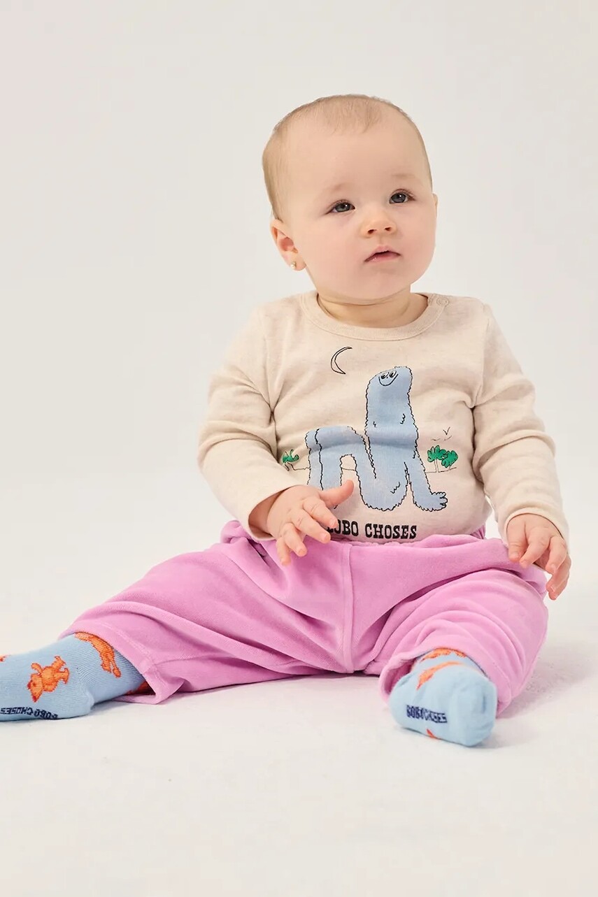 Bobo Choses teplákové nohavice dojčenské s bavlnou