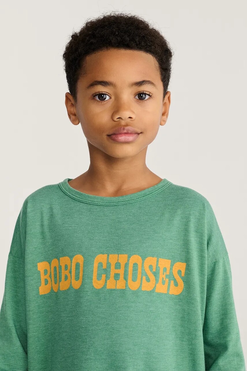 Bobo Choses tričko s dlhým rukávom detské s bavlnou