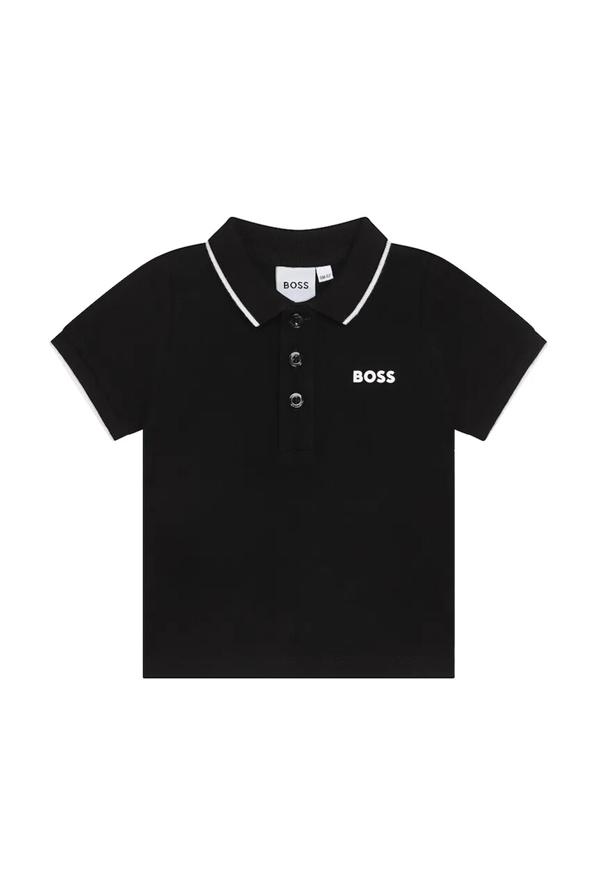 BOSS polo tričko detské bavlnené