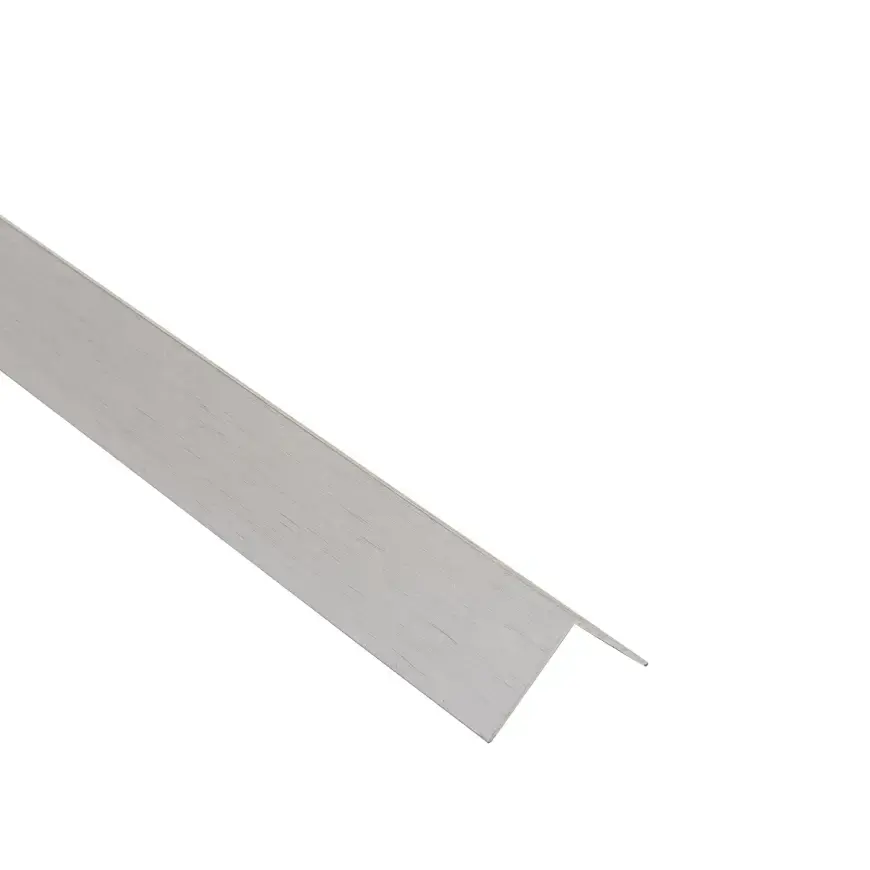Profil uholníkový hliník šedý brúsený 25x25x1mm 1m