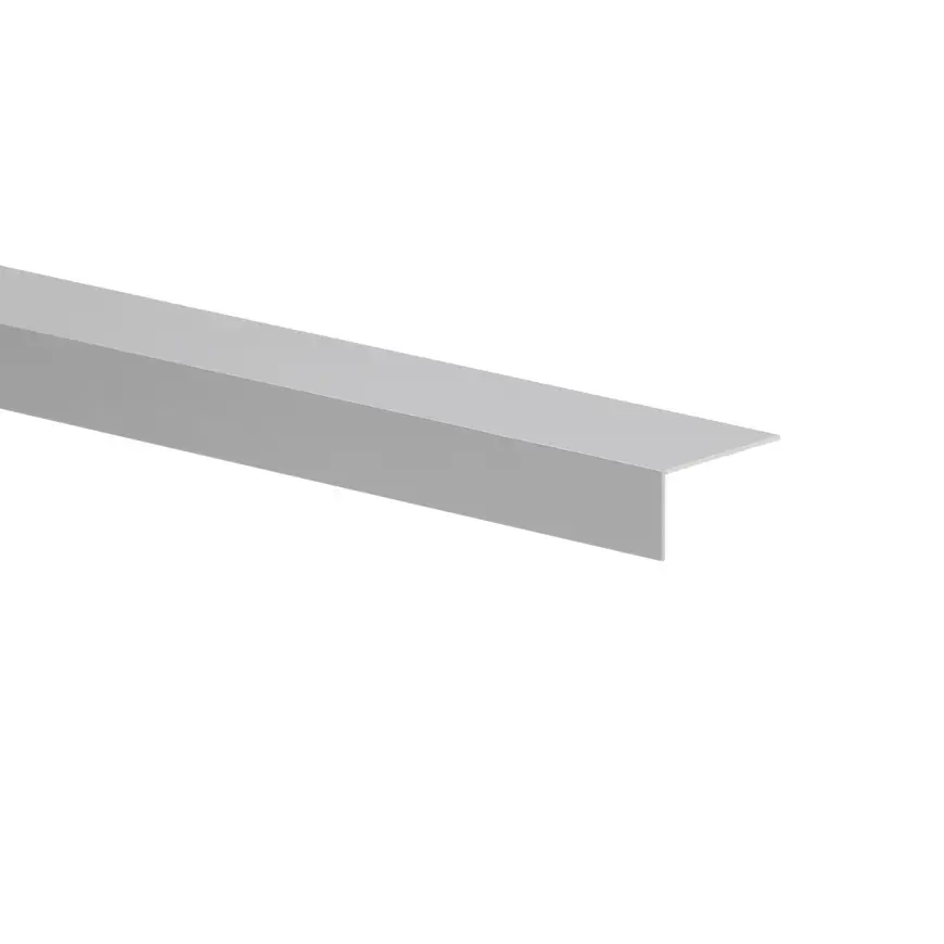 Profil uholníkový hliník strieborný 30x15x1mm 1m