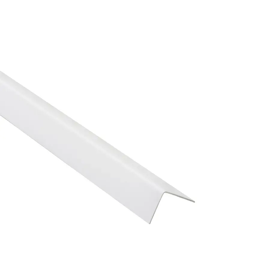 Profil uholníkový PCV biely 30x20x1.1mm 2.75m