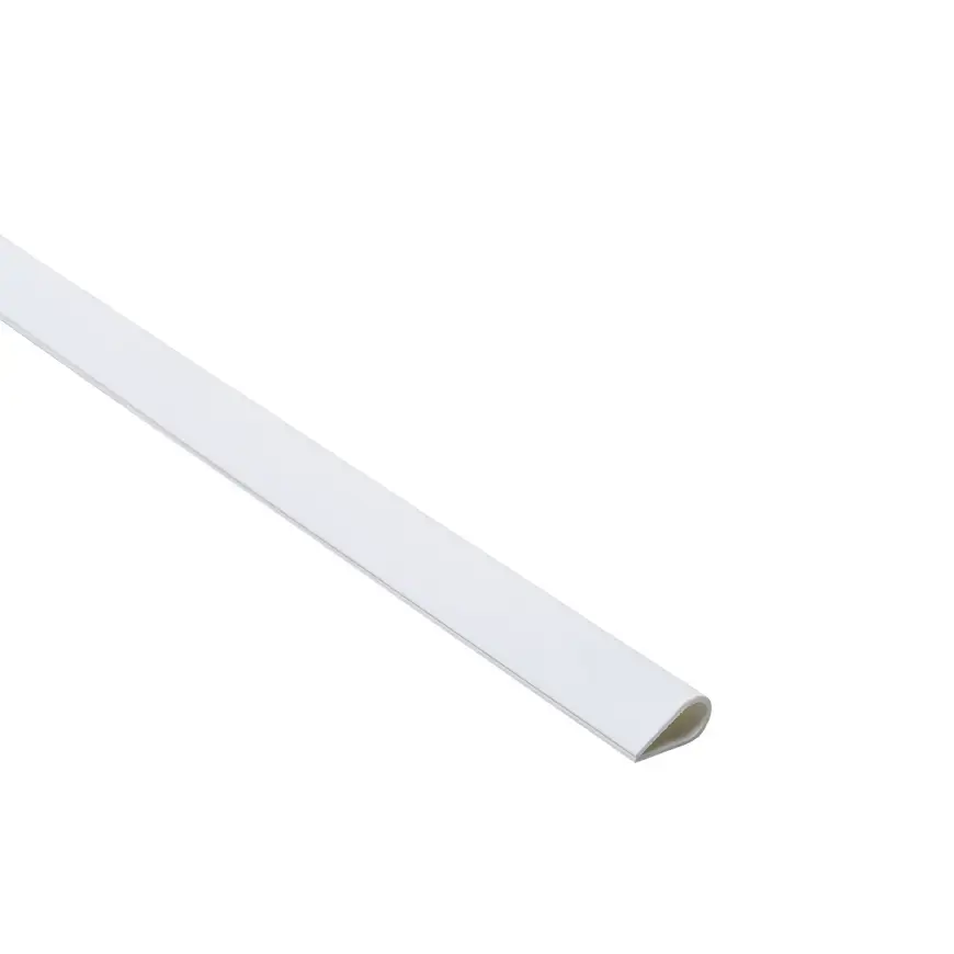 Ochranný profil PCV biely 15x0.9mm 1m