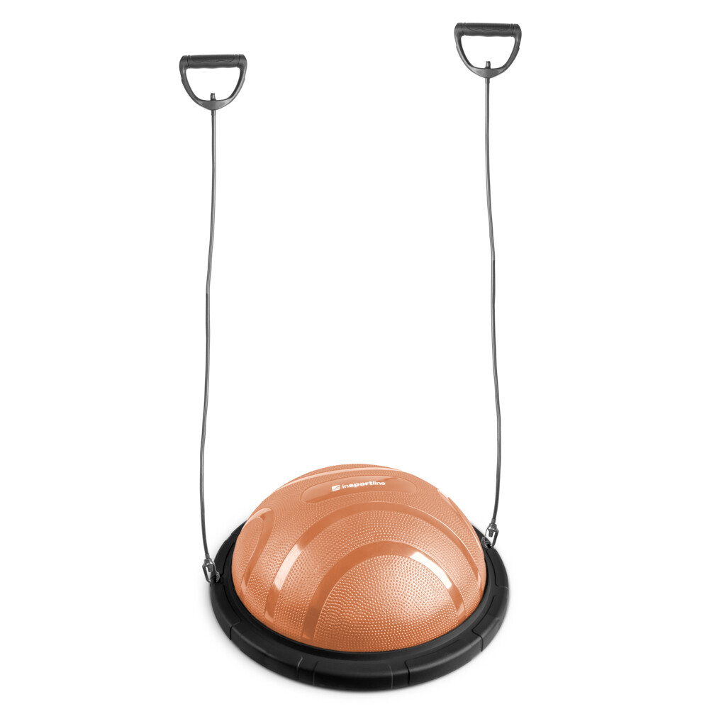 inSPORTline Dome Edge s gumovými expandermi čierna-mocha mousse