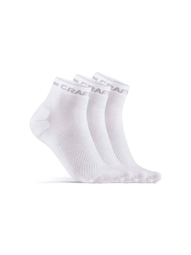CRAFT Active Mid Sock 3-pack biela Veľkosť: 37-39 7318573513135