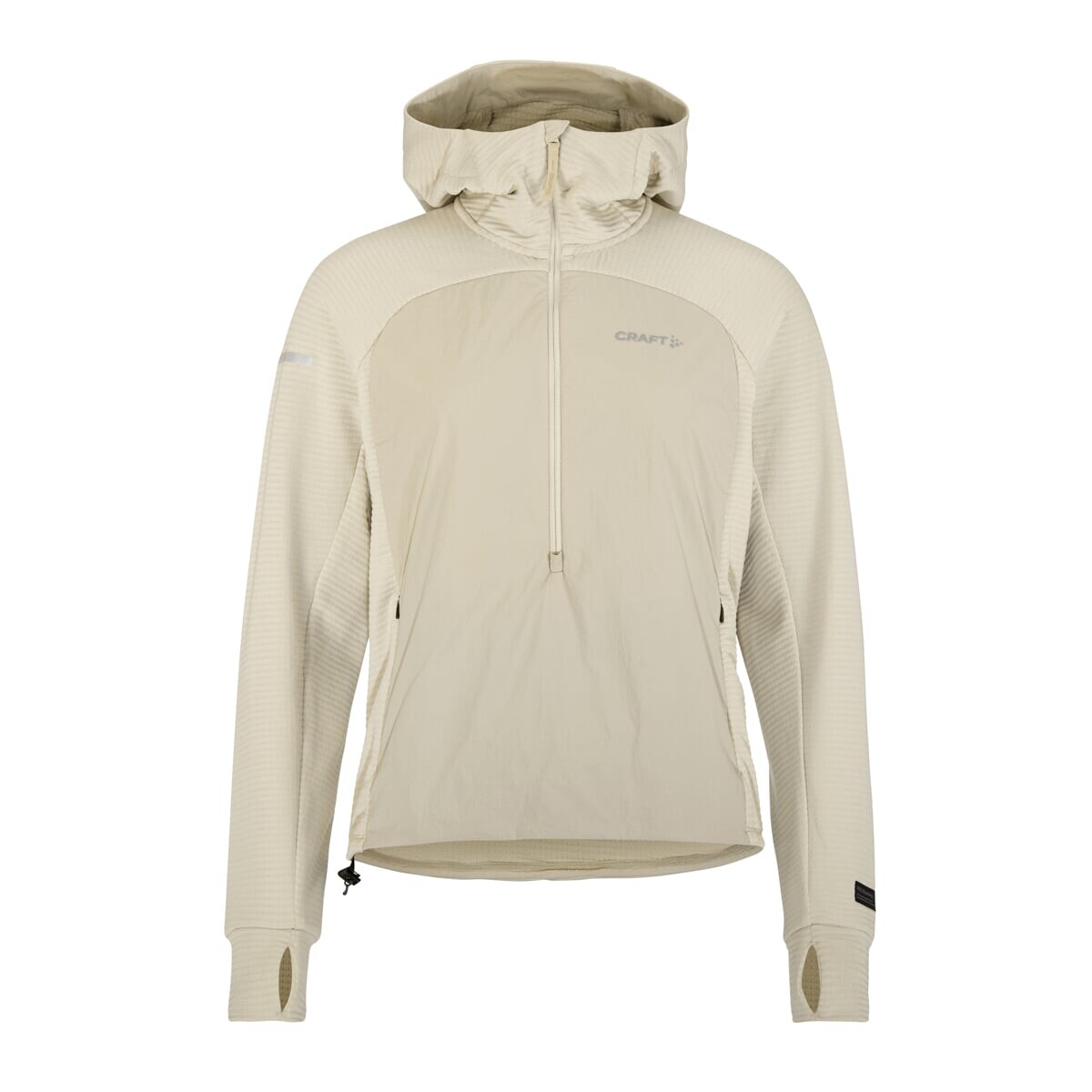 CRAFT SUBZ LIGHT HOOD SWEATER W béžová Veľkosť: M 7318574245882