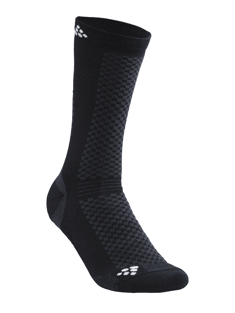 CRAFT WARM MID 2-PACK SOCK čierna Veľkosť: 37-39 7318572773899