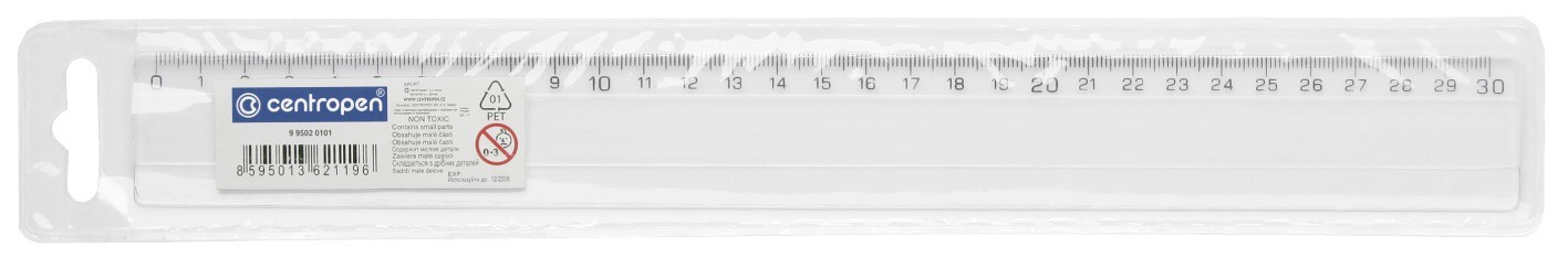 Pravítko rovné 30 cm