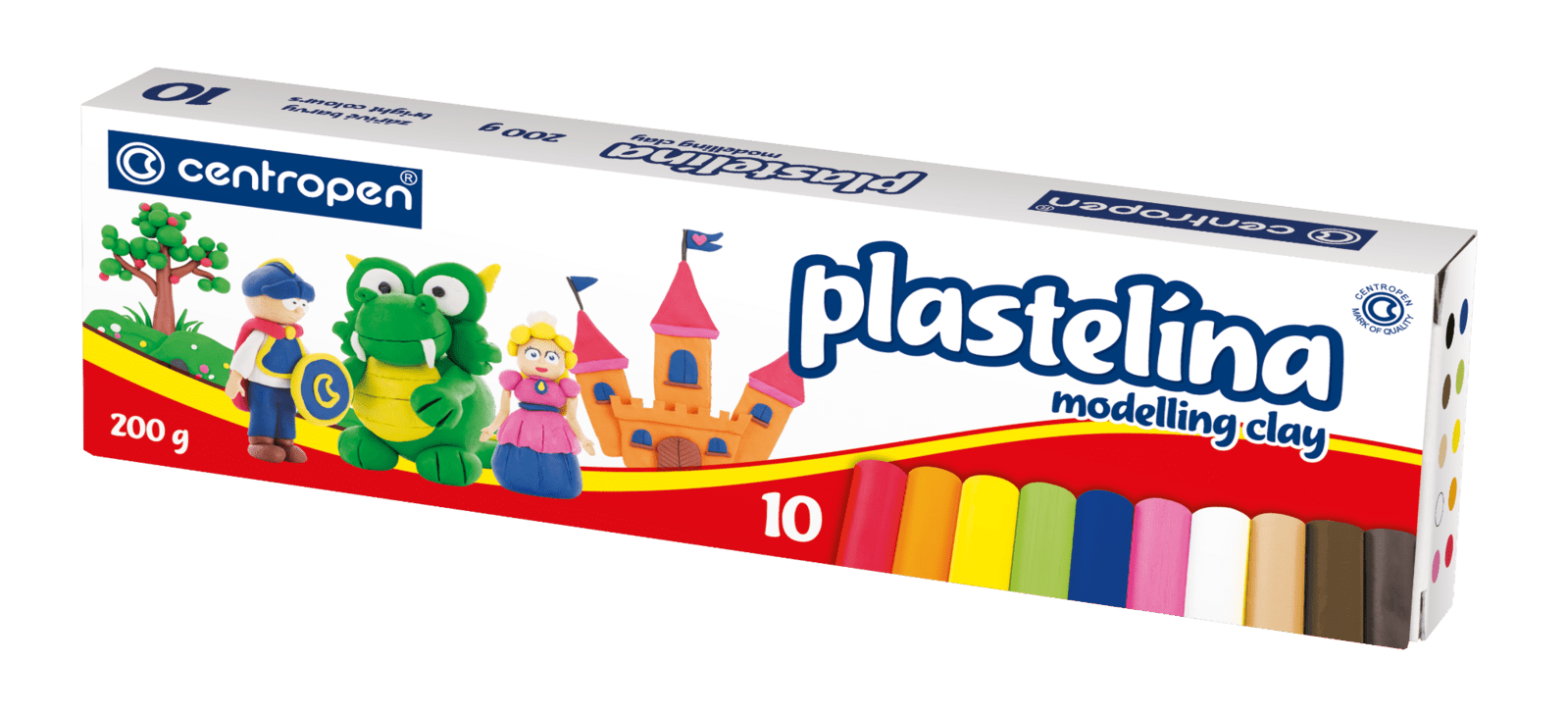 Plastelína 10 farieb
