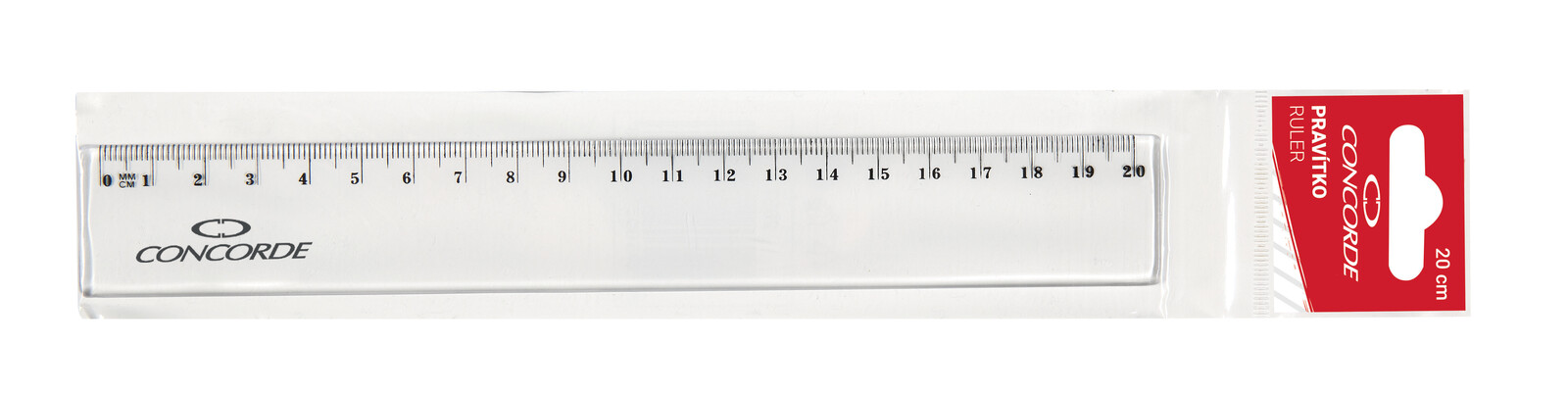 Pravítko rovné 20 cm