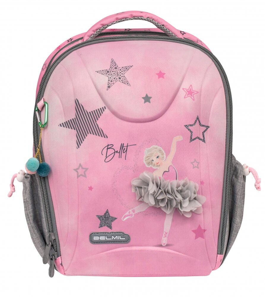 Školská taška dievčenská set - Ballet light pink