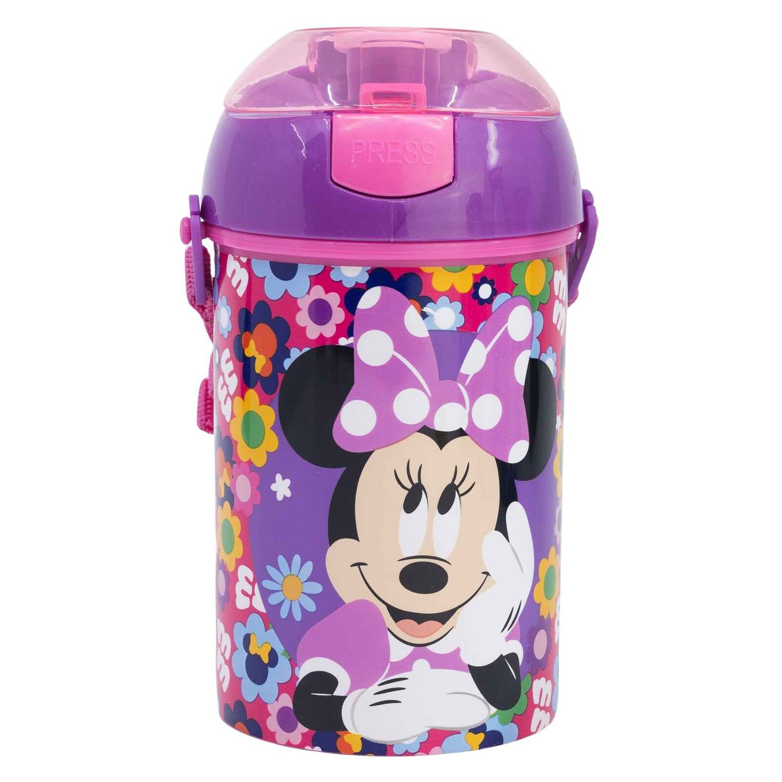 Detská fľaša Minnie Bold Florals - 450 ml