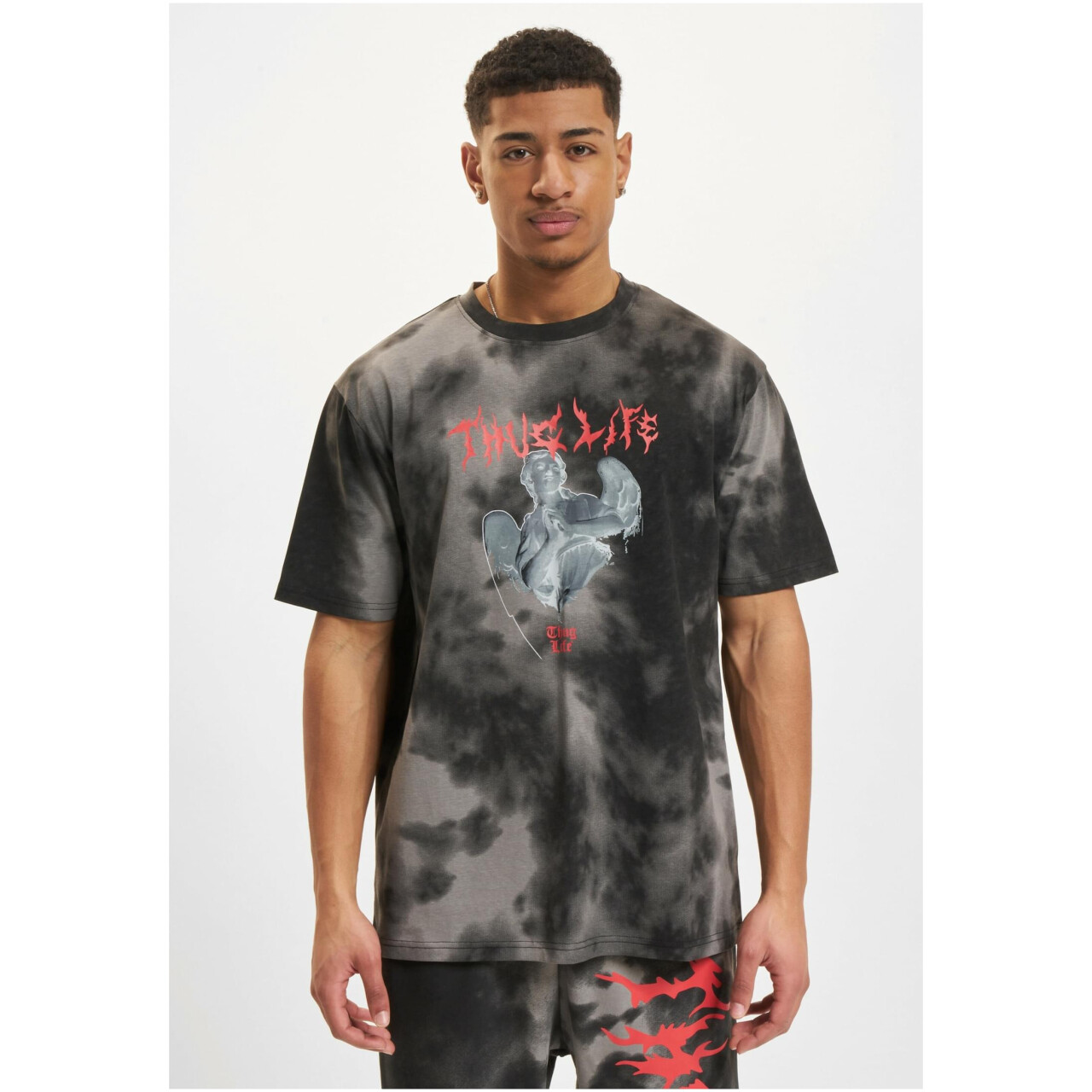 Tričko Thug Life Sky - blackcamo, XL