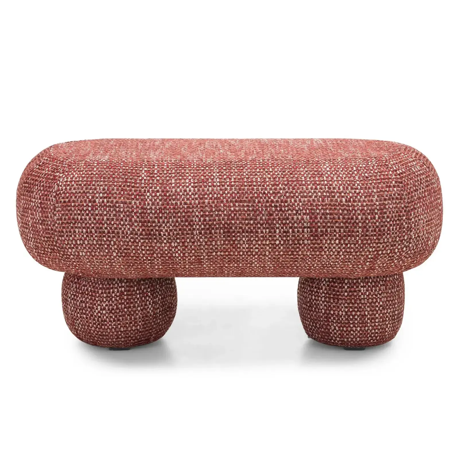 Designový taburet Fragola 90 cm červený