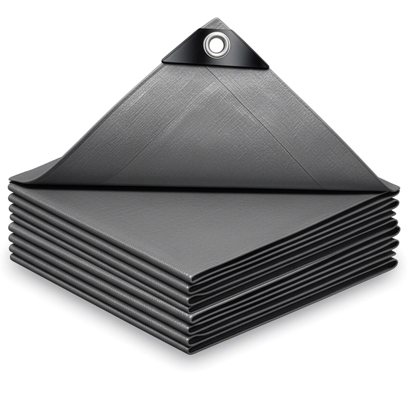Krycí plachta na zahradní nábytek GRENTO 6x4 m 120g/m² šedá