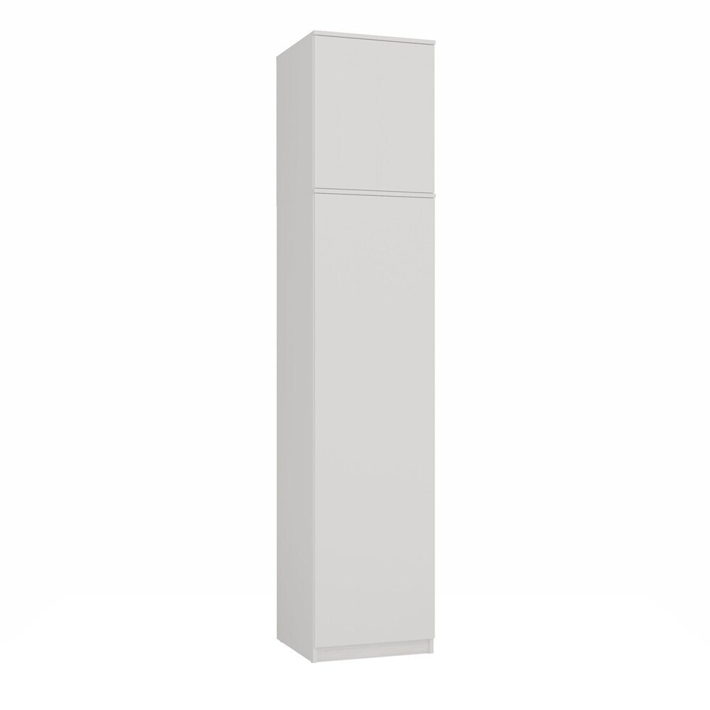 Šatní skříň s nástavcem Malwa 50 cm bílá