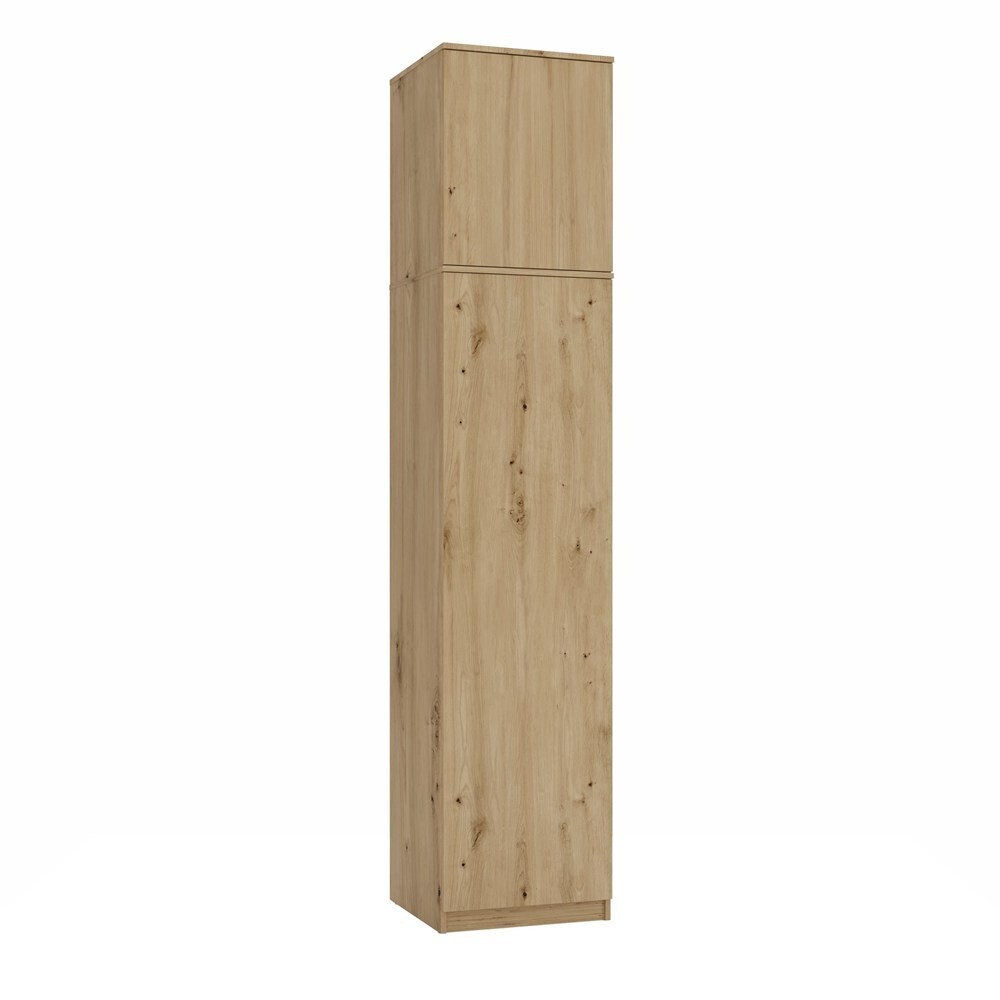 Šatní skříň s nástavcem Malwa 50 cm dub artisan
