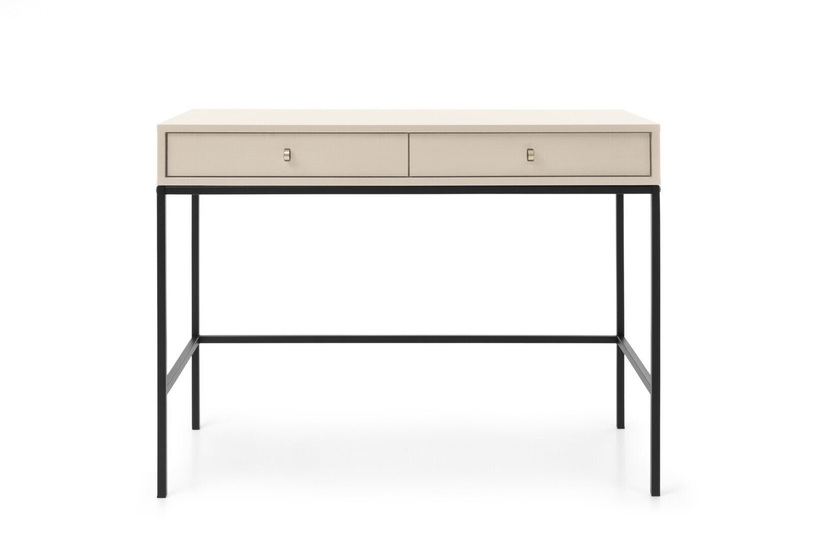 Toaletný stolík Mono II 104 cm béžový/čierny