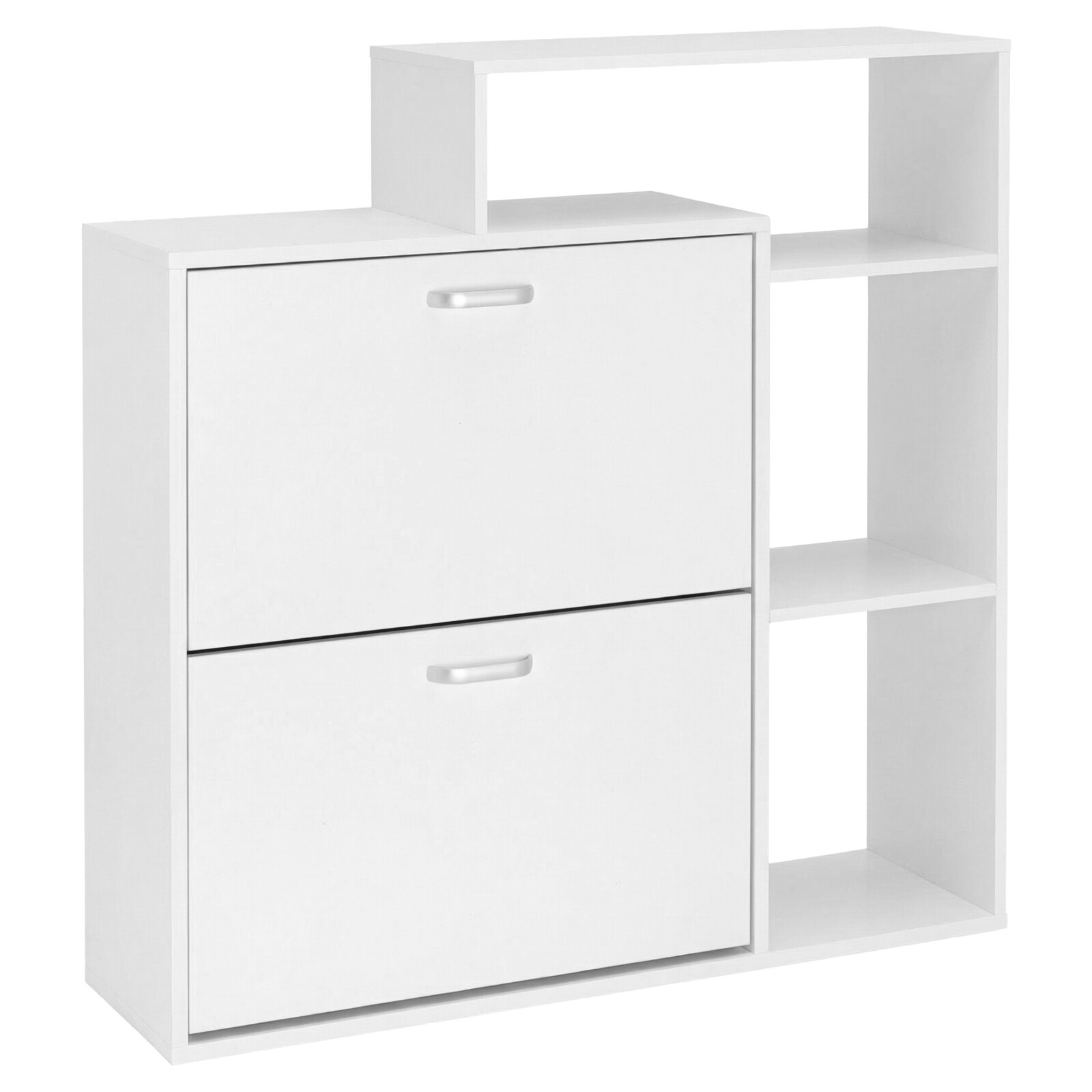 Výklopný botník ZEFIR 90 cm bílý