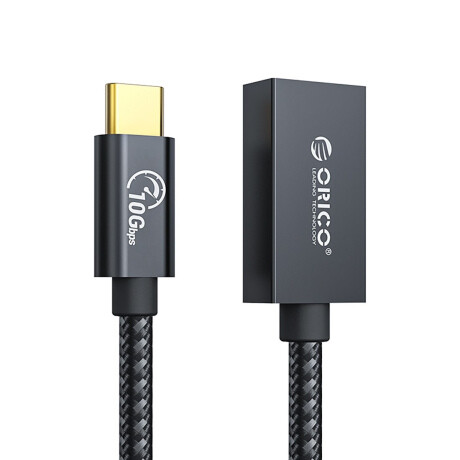 Orico CAF31 OTG adaptér USB-C / USB 3.1 Gen 2 30cm, čierny