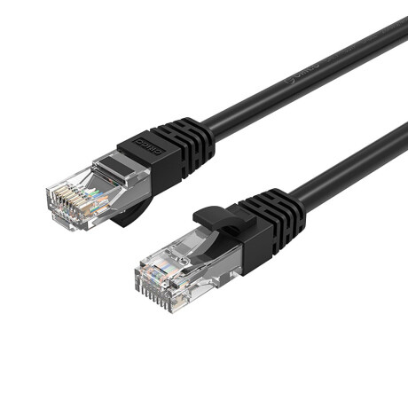 Orico PUG-C6 sieťový kábel LAN CAT6 RJ45 40m, čierny
