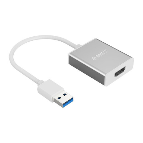 Orico UTH adaptér USB 3.0 / HDMI, strieborný
